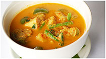 Green curry fish - សំលជីសាច់ត្រី